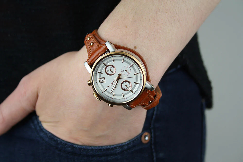 Women's Fossil  chronograph watch   - ES3837